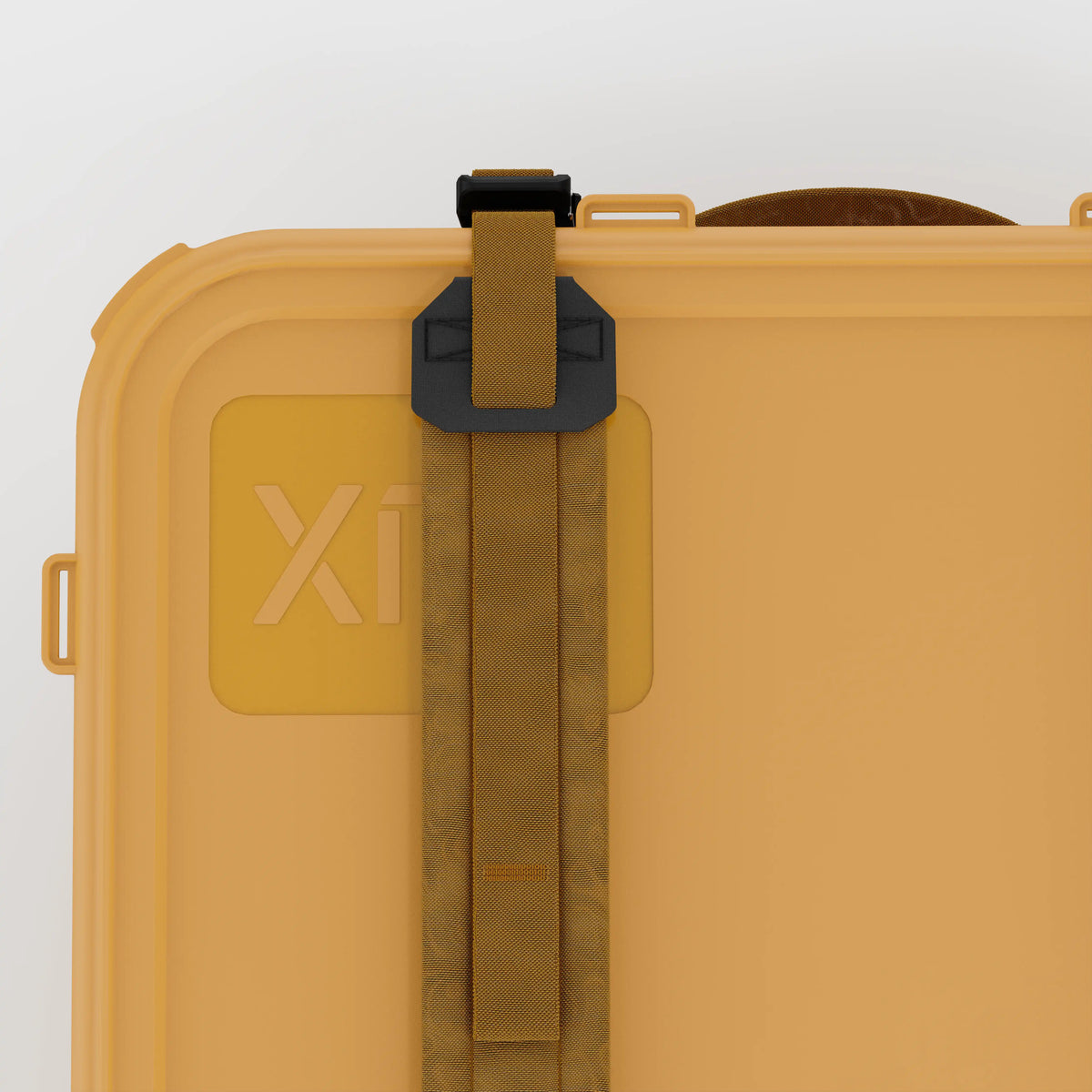 RUX 40L Gear Box Bronze – detalj, lock och remmar