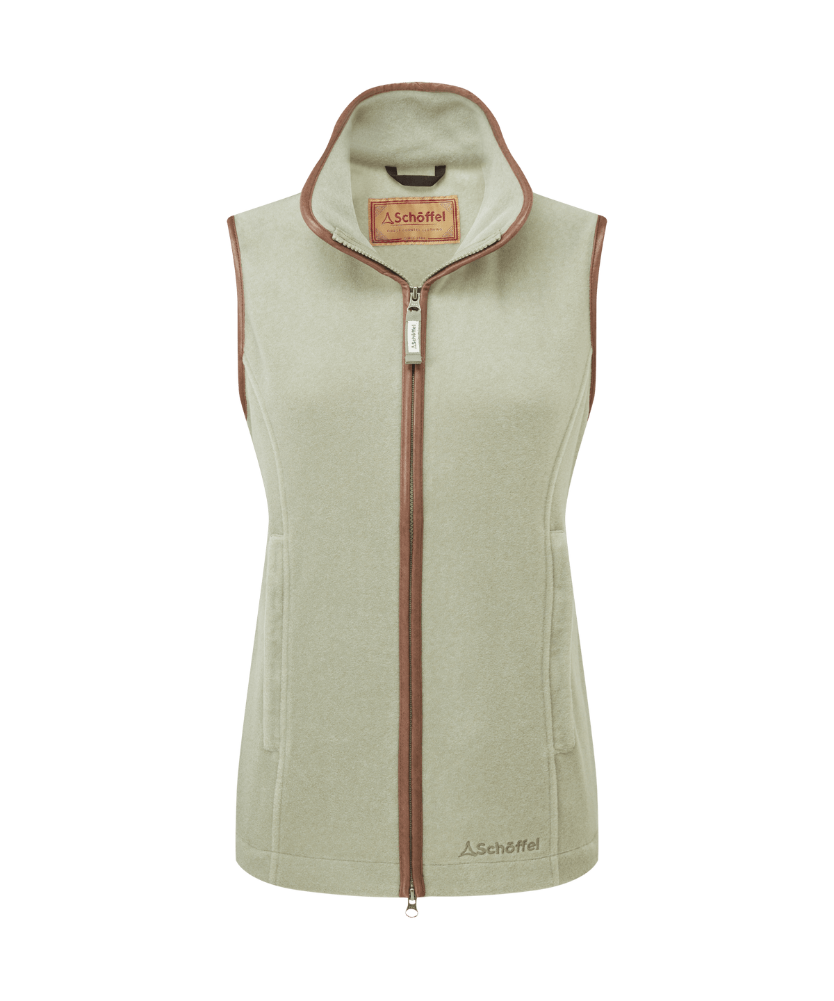 Lyndon Fleece Gillet Sage Green