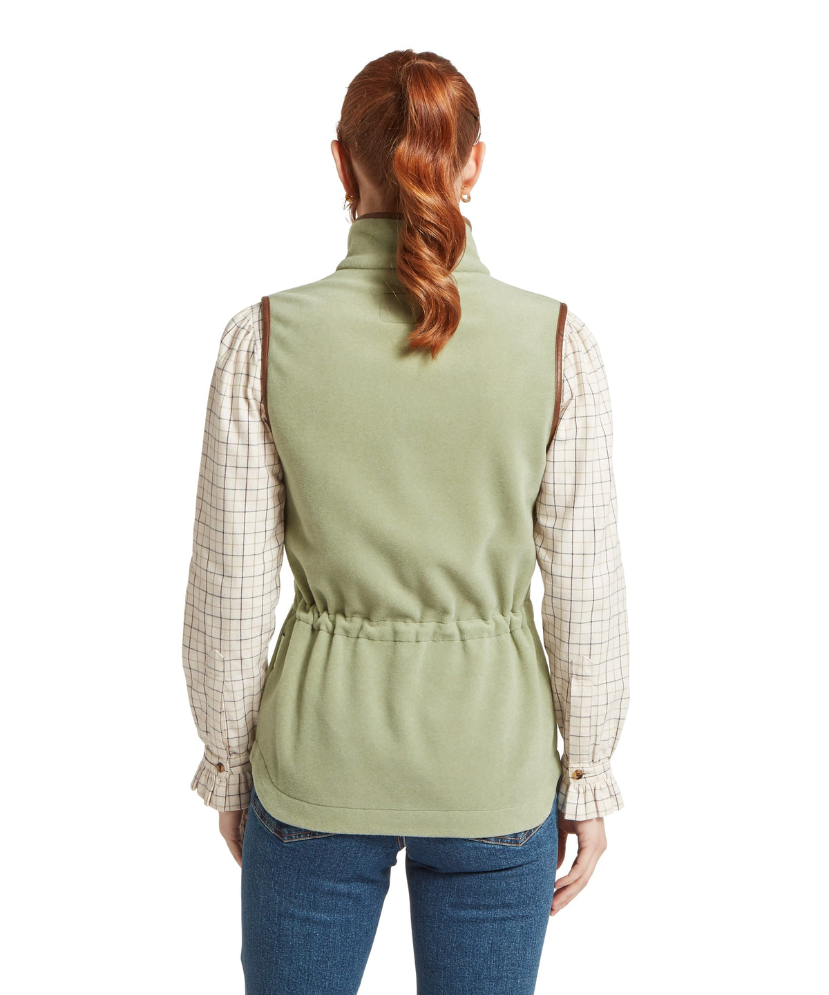 Lyndon Fleece Gillet Sage Green