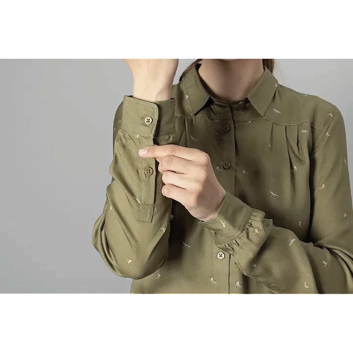 Abigail flying ducks