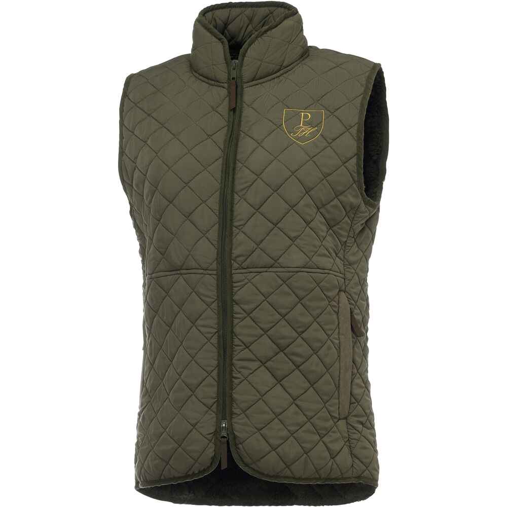 Traditional W Hunting Quilted Vest Olive