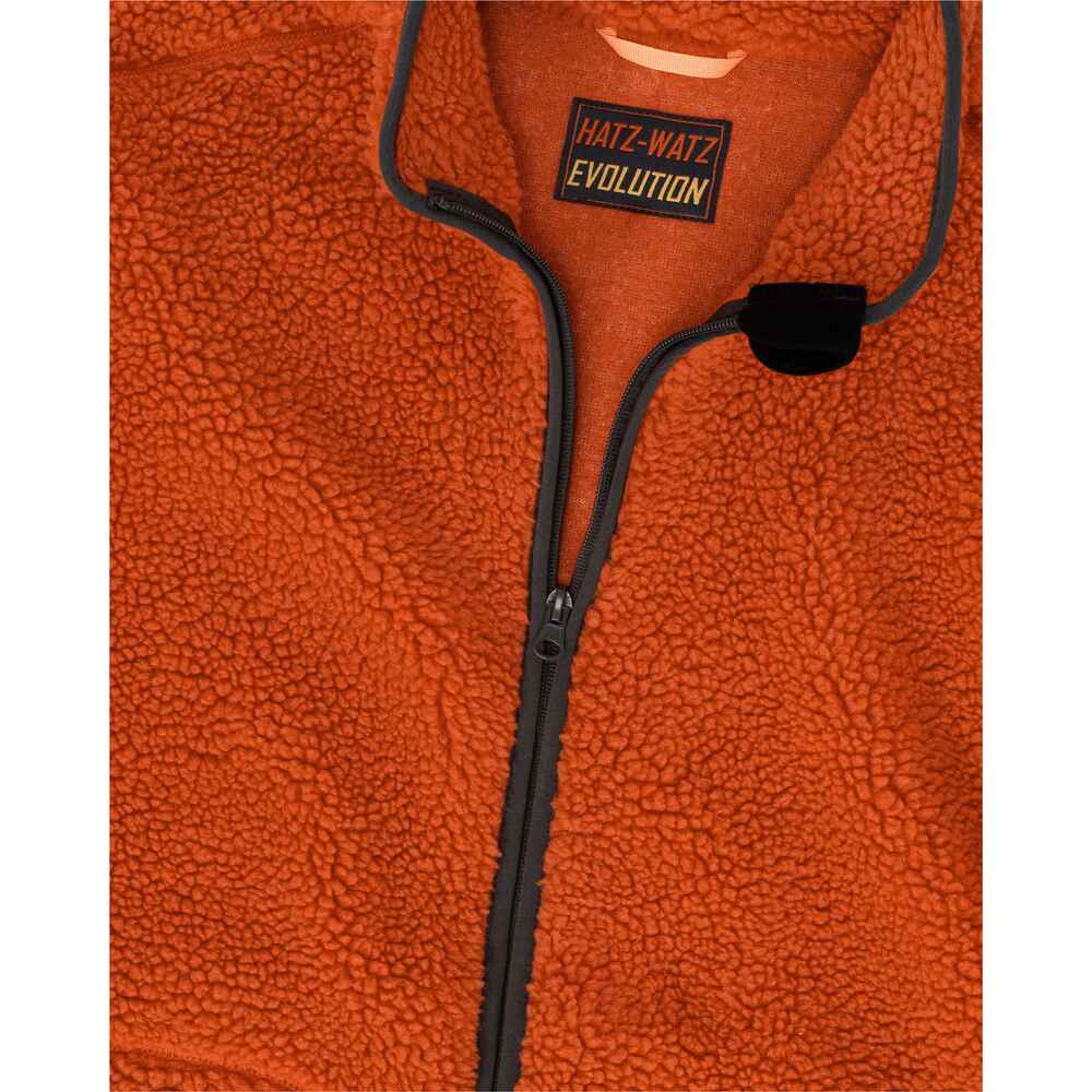 Hatz-Watz Fleecejacka Orange