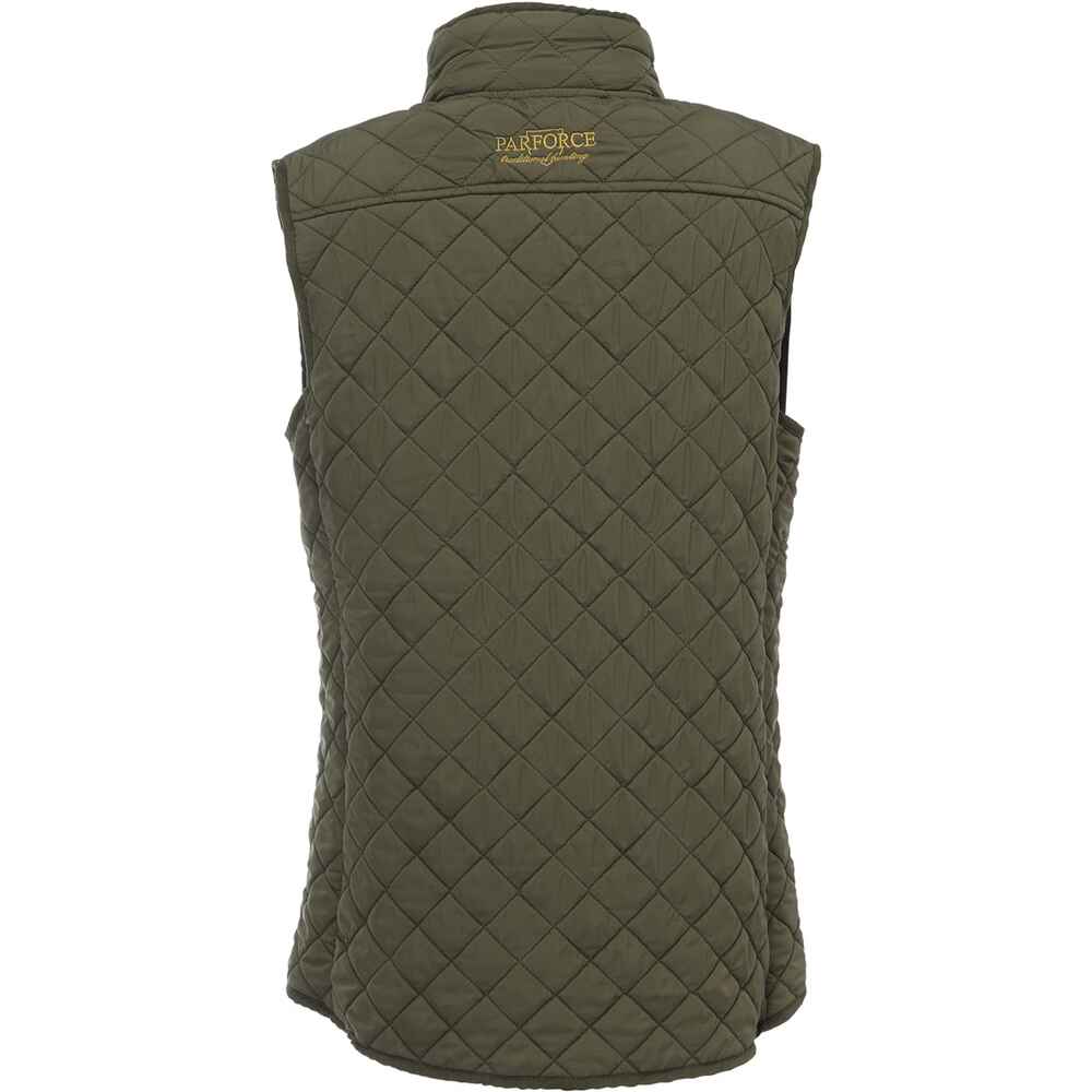 Traditional W Hunting Quilted Vest Olive