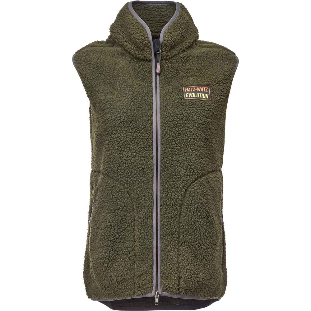 W's Fleeceväst Oliv