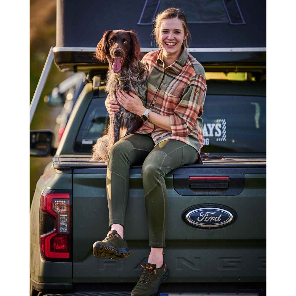 Blouse Carole Beige Orange