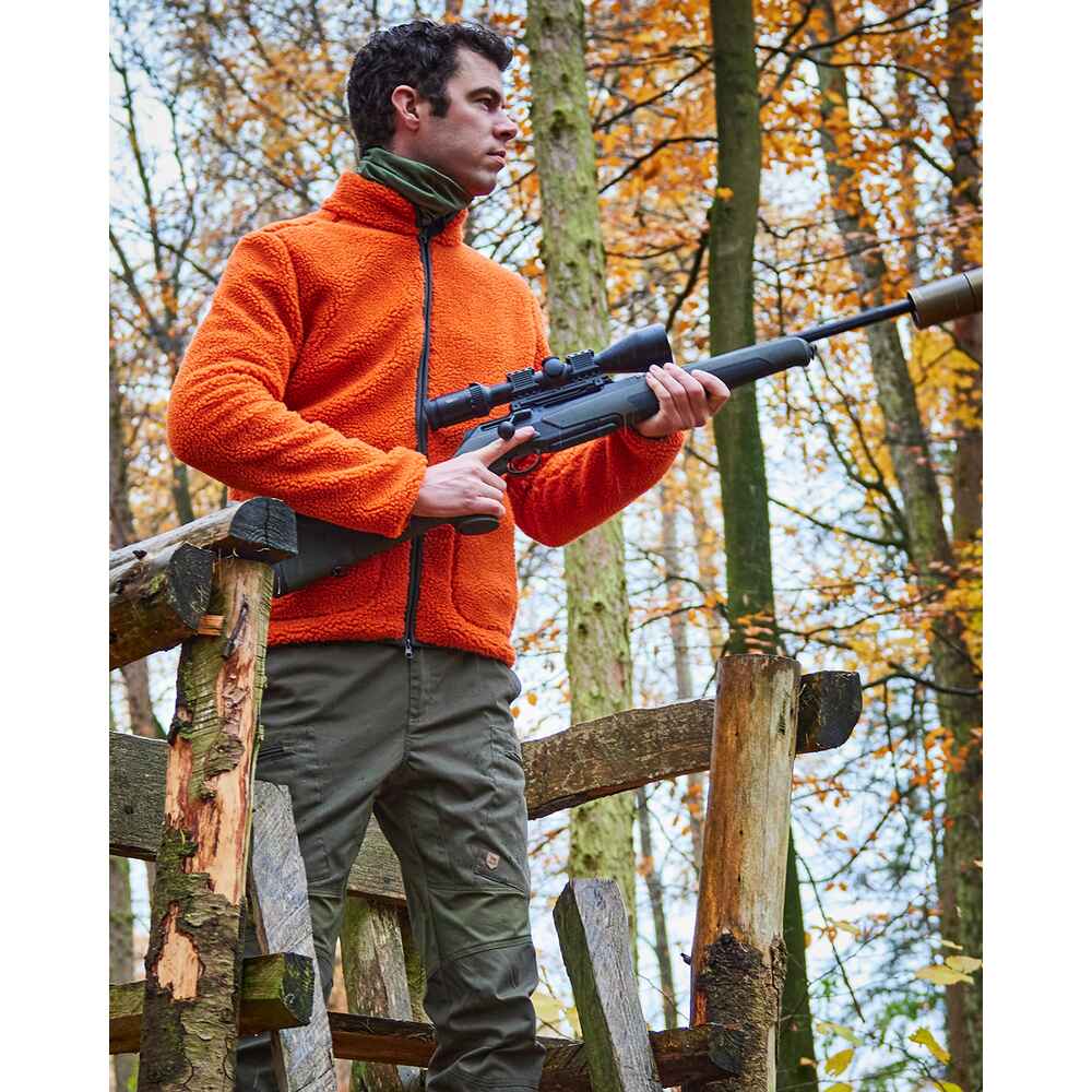 Hatz-Watz Fleecejacka Orange