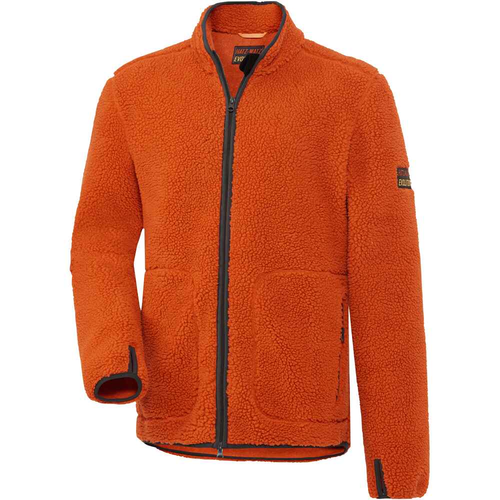 Hatz-Watz Fleecejacka Orange