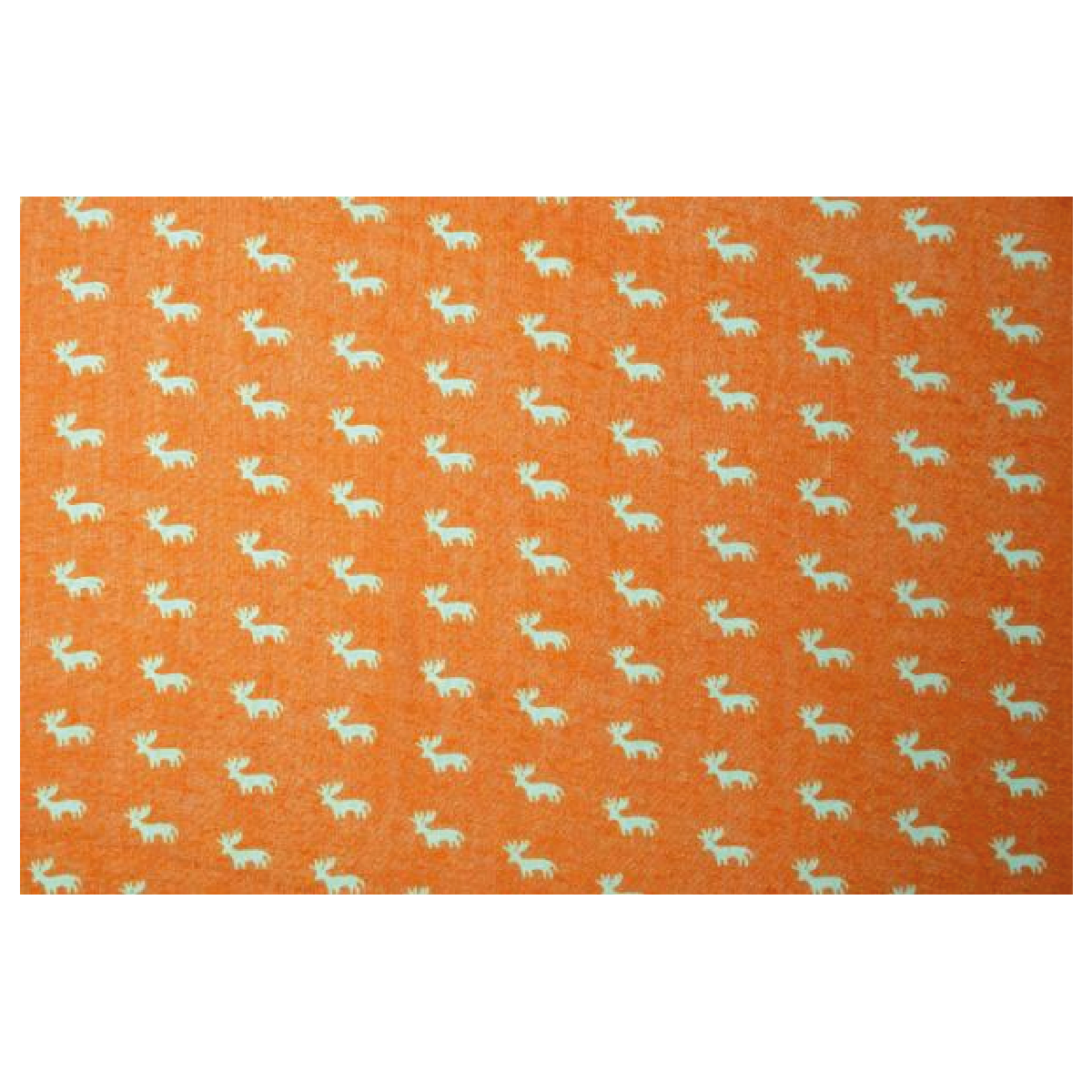 Scarf with buck orange