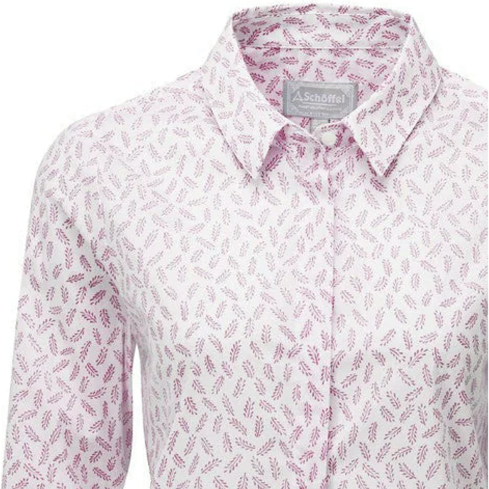 Sunningdale Shirt Barley Raspberry