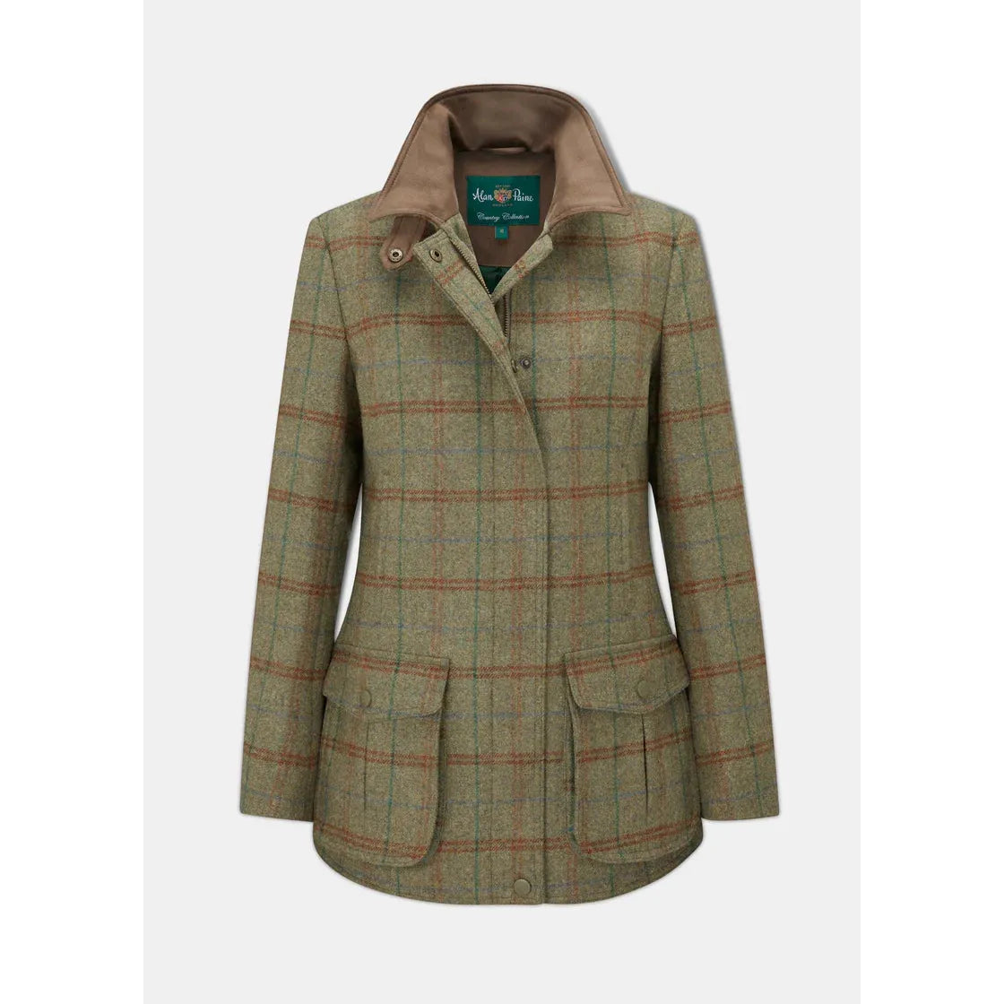 Surrey Ladies Tweed Coat Clover