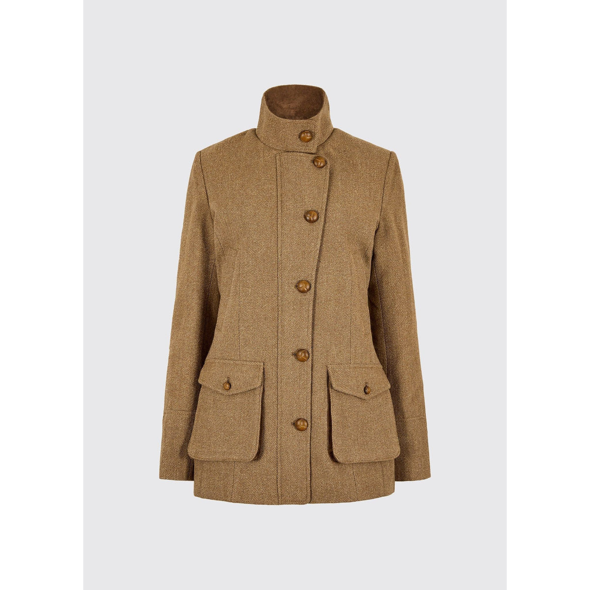 Willow Women's tweed utility jacket - Camel Twill