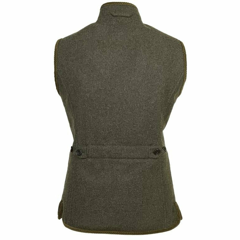 Marla Lodenväst med hamsterpäls