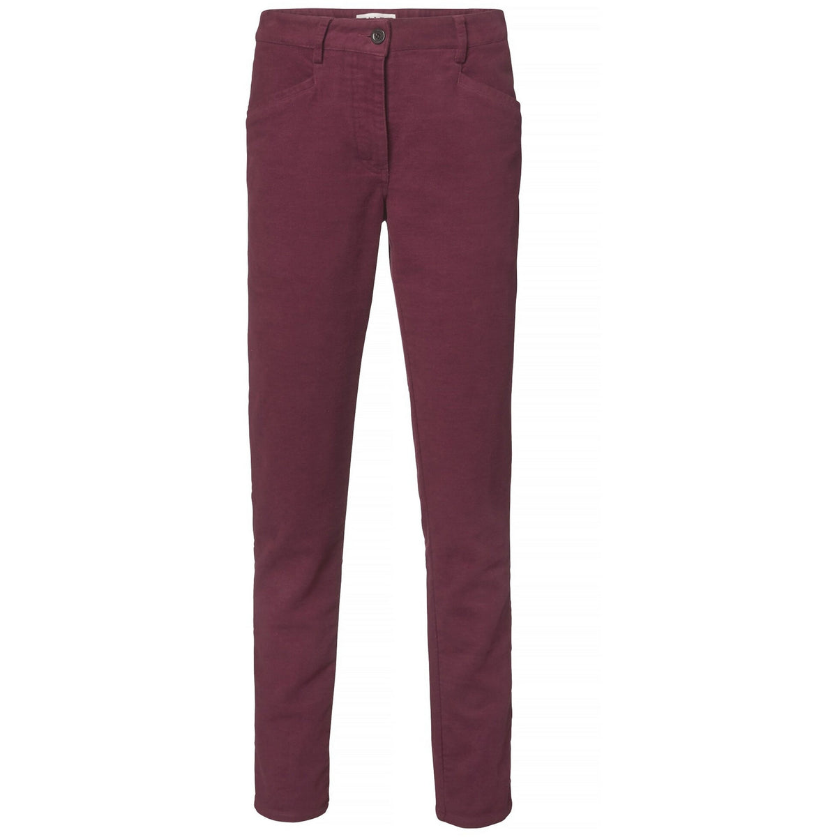 Tirley Moleskin Pants Women Wine Red