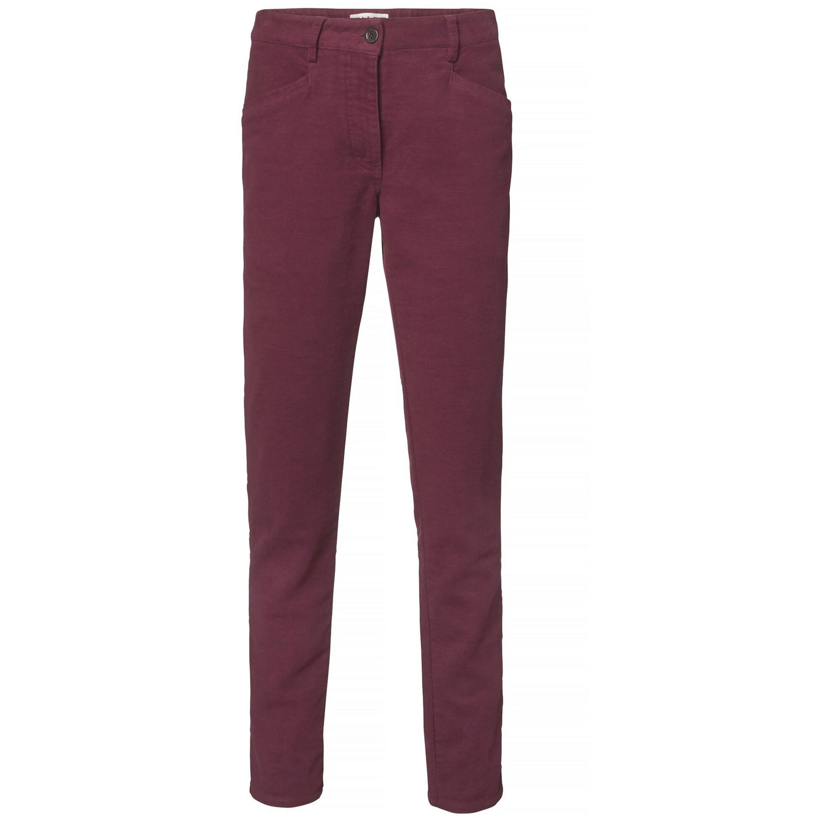 Tirley Moleskin Pants Women Wine Red