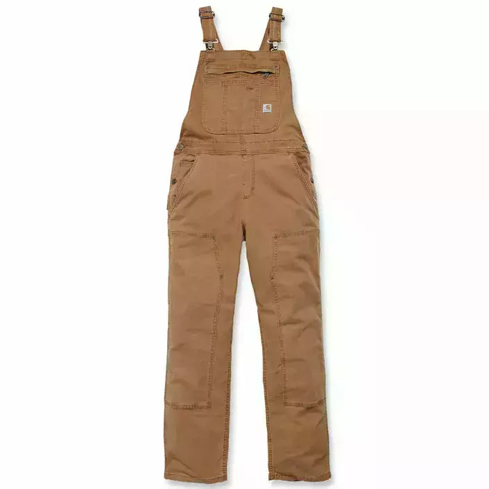 Crawford Bib Overall Lady Carhartt Brown