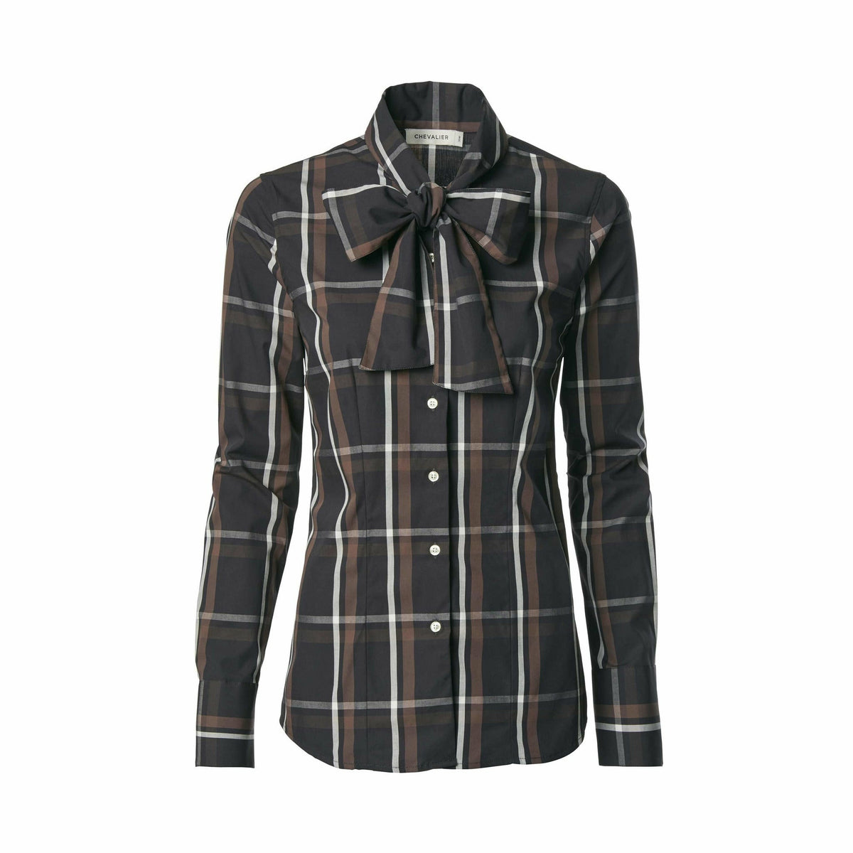 Merly Shirt Women Black Checked
