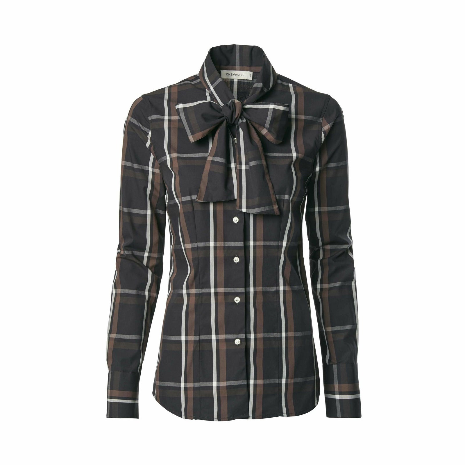 Merly Shirt Women Black Checked