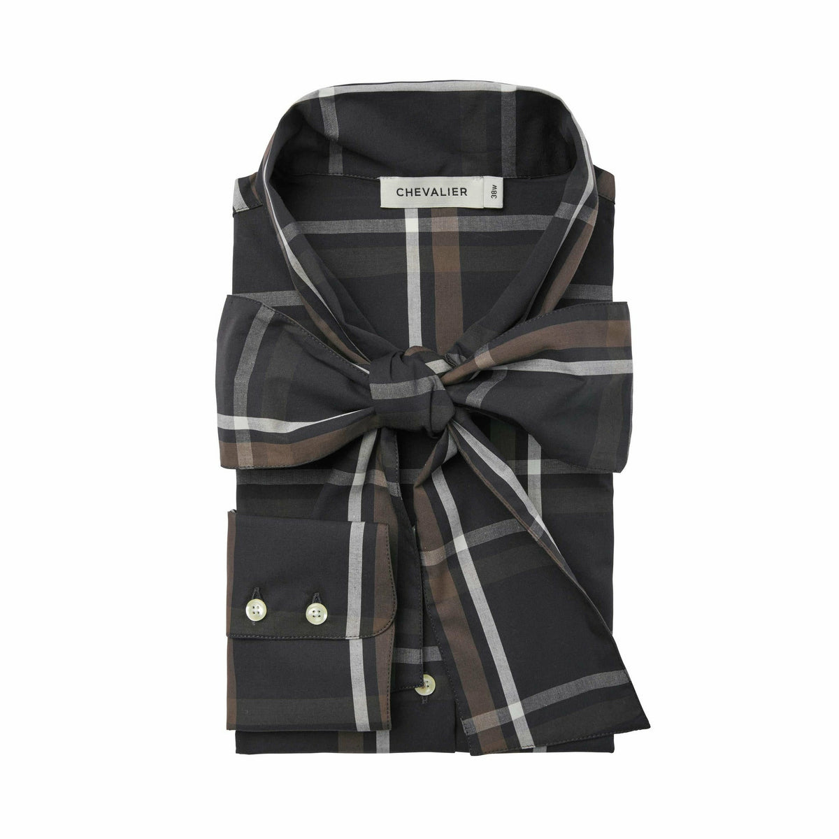 Merly Shirt Women Black Checked