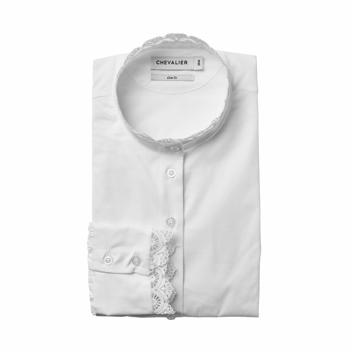 Carmen Skjorta Vit - STORLEK 38