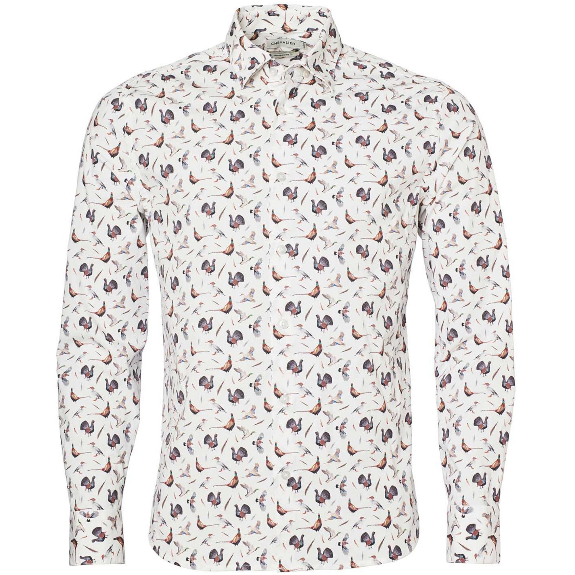 Danson Contemporary Fit Shirt Men Birds