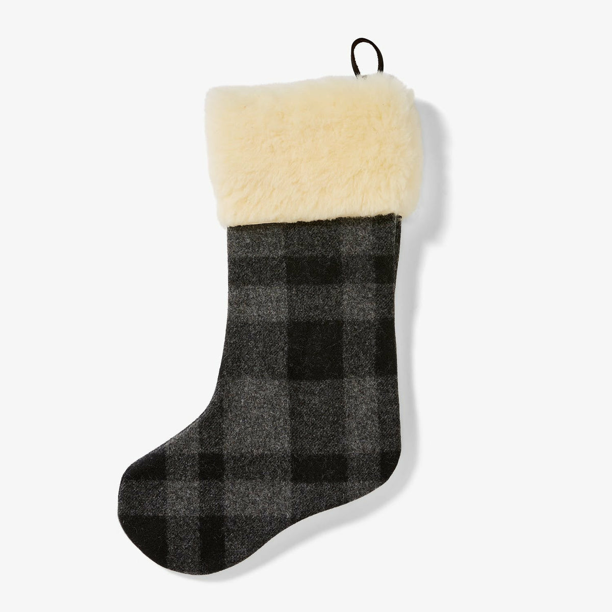 Christmas Stocking Gray/Black