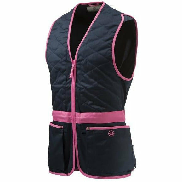 Trap Cotton Vest Blue/Pink