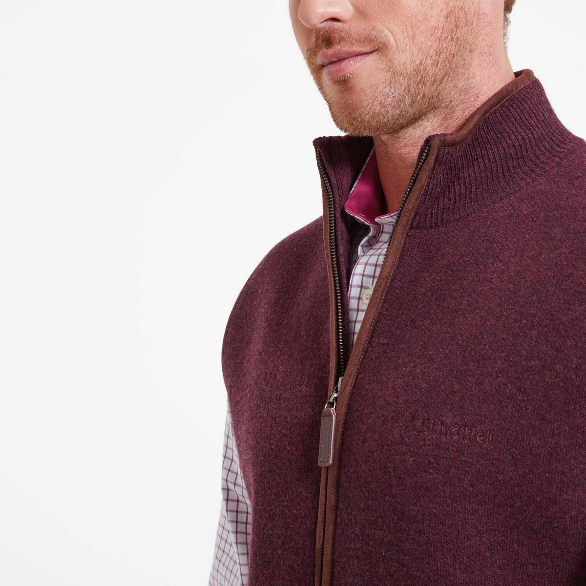 Orkney Merino Gillet Damson