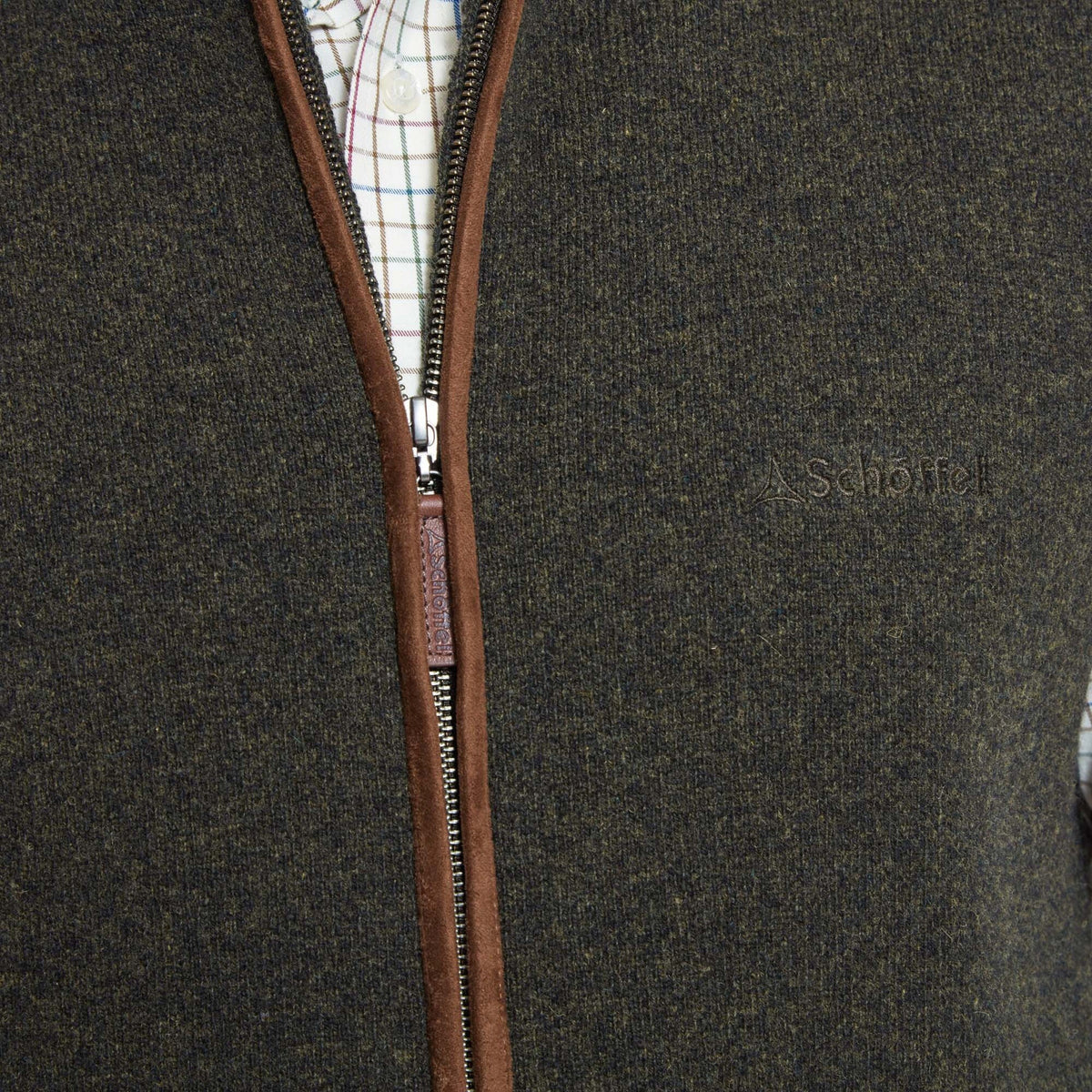 Orkney Merino Gillet Loden Green