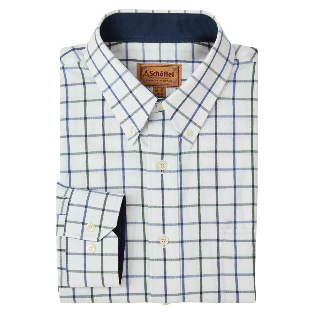 Brancaster Shirt Racing Green Navy