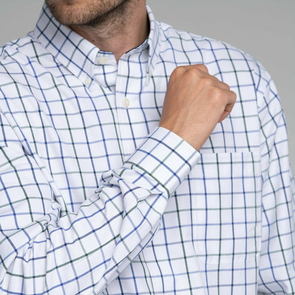 Brancaster Shirt Racing Green Navy