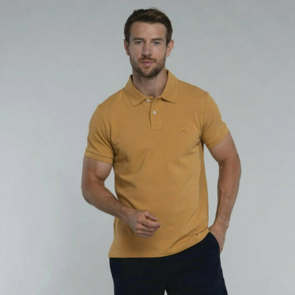 St Ives Polo Shirt Mustard