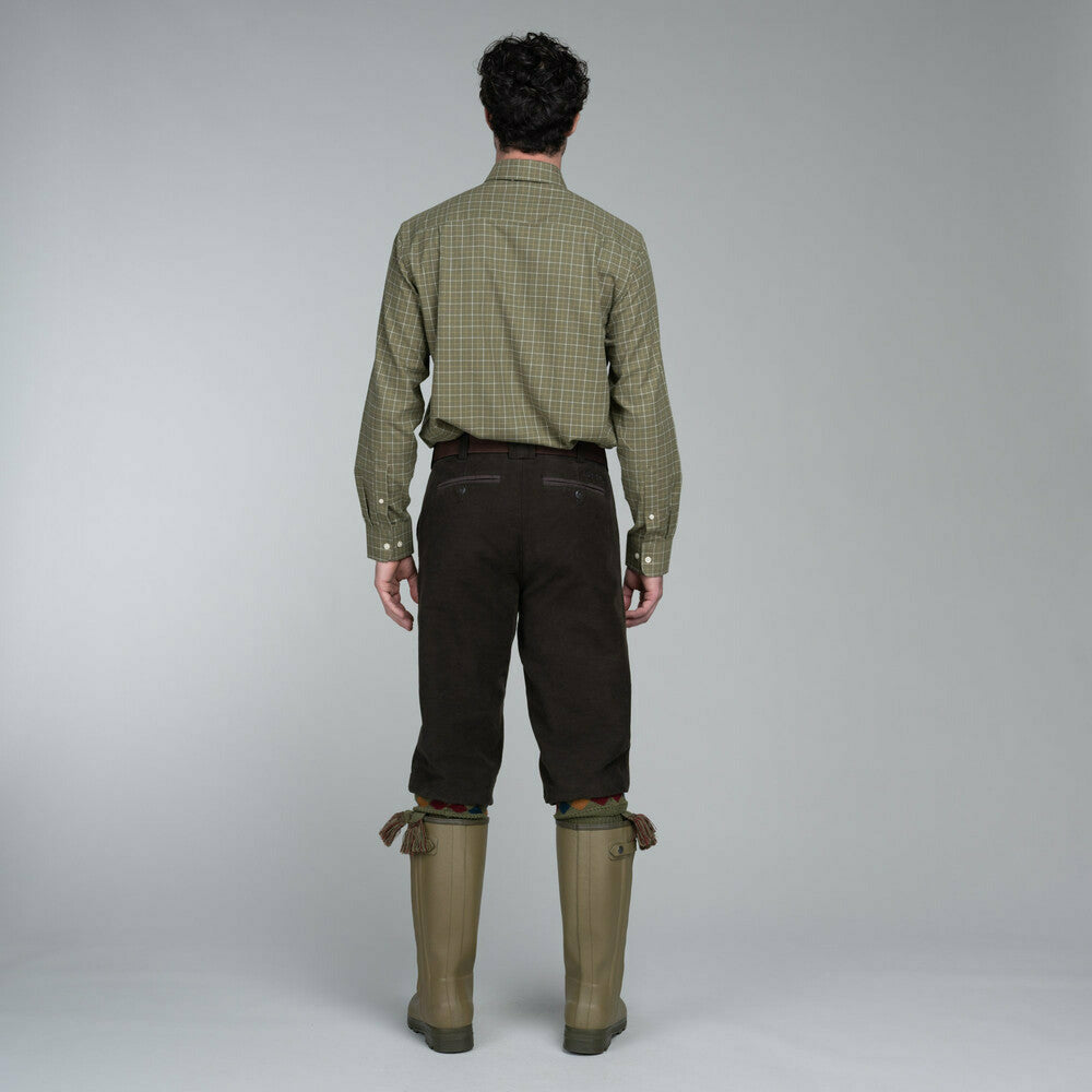 Newton Tailored Sporting Shirt Lovat Check