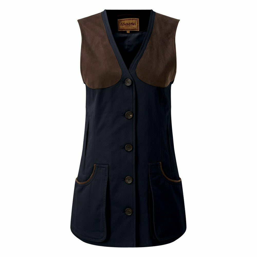 Ladies All Season Shooting Vest Navy