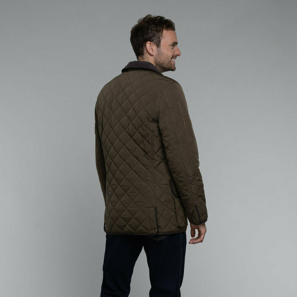 Barrowden Quilt Jacket Olive