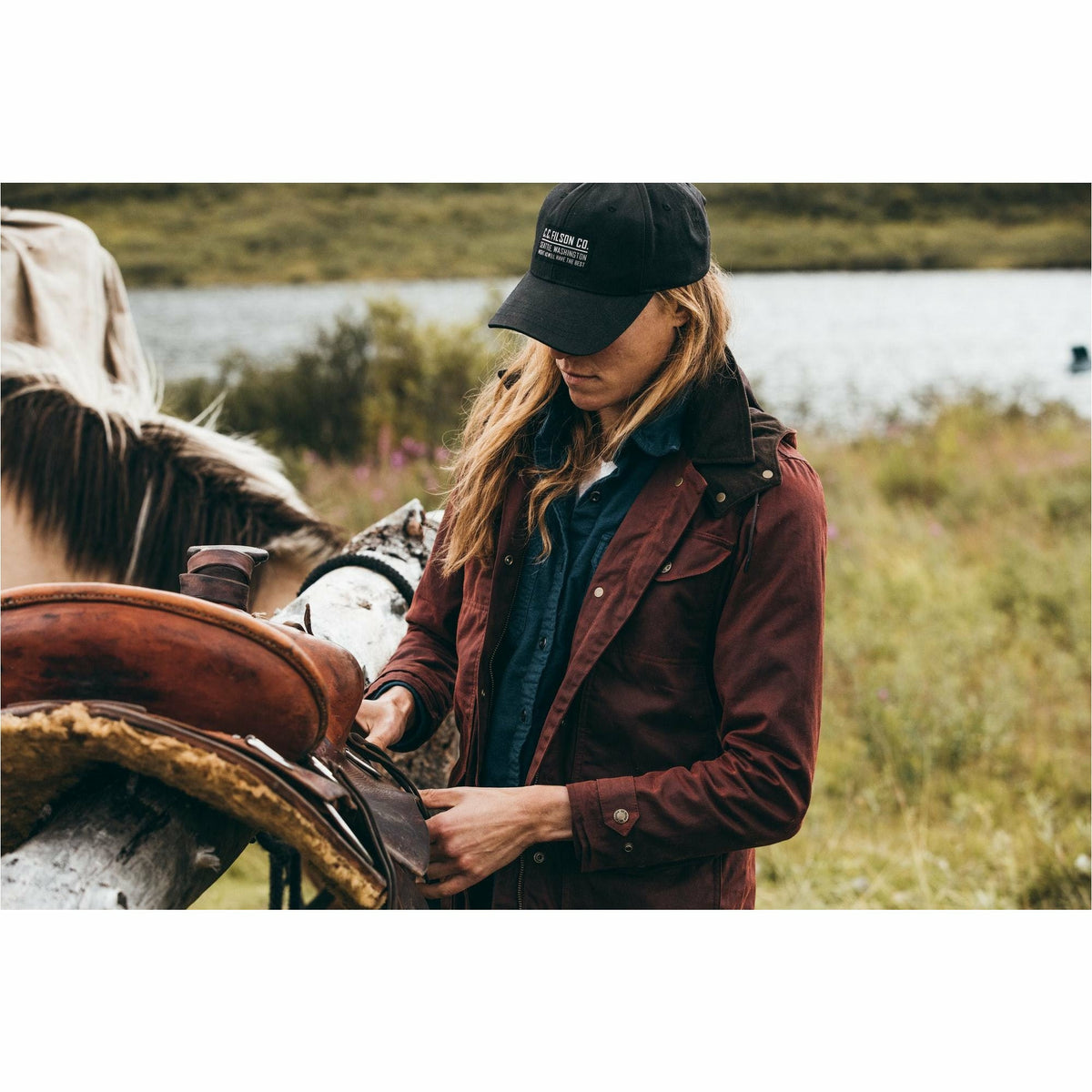 Womens Moorcroft Jacket Burgundy