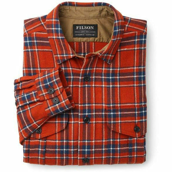 Northwest Wool Shirt Red Blue White