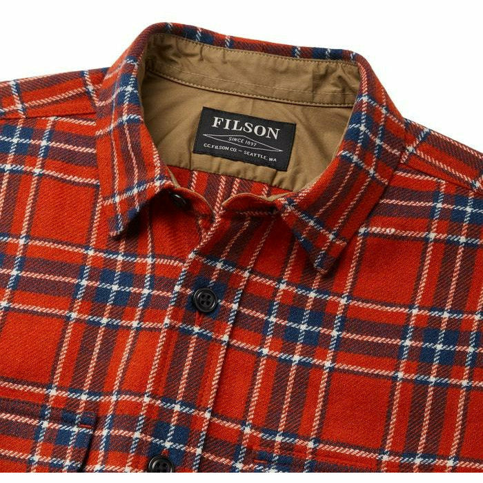 Northwest Wool Shirt Red Blue White