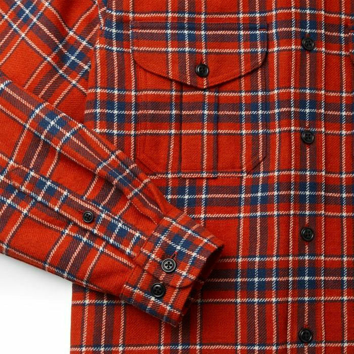 Northwest Wool Shirt Red Blue White