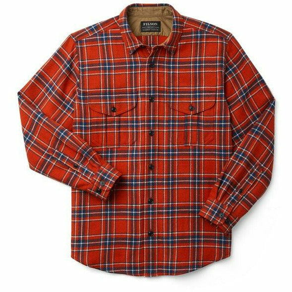 Northwest Wool Shirt Red Blue White