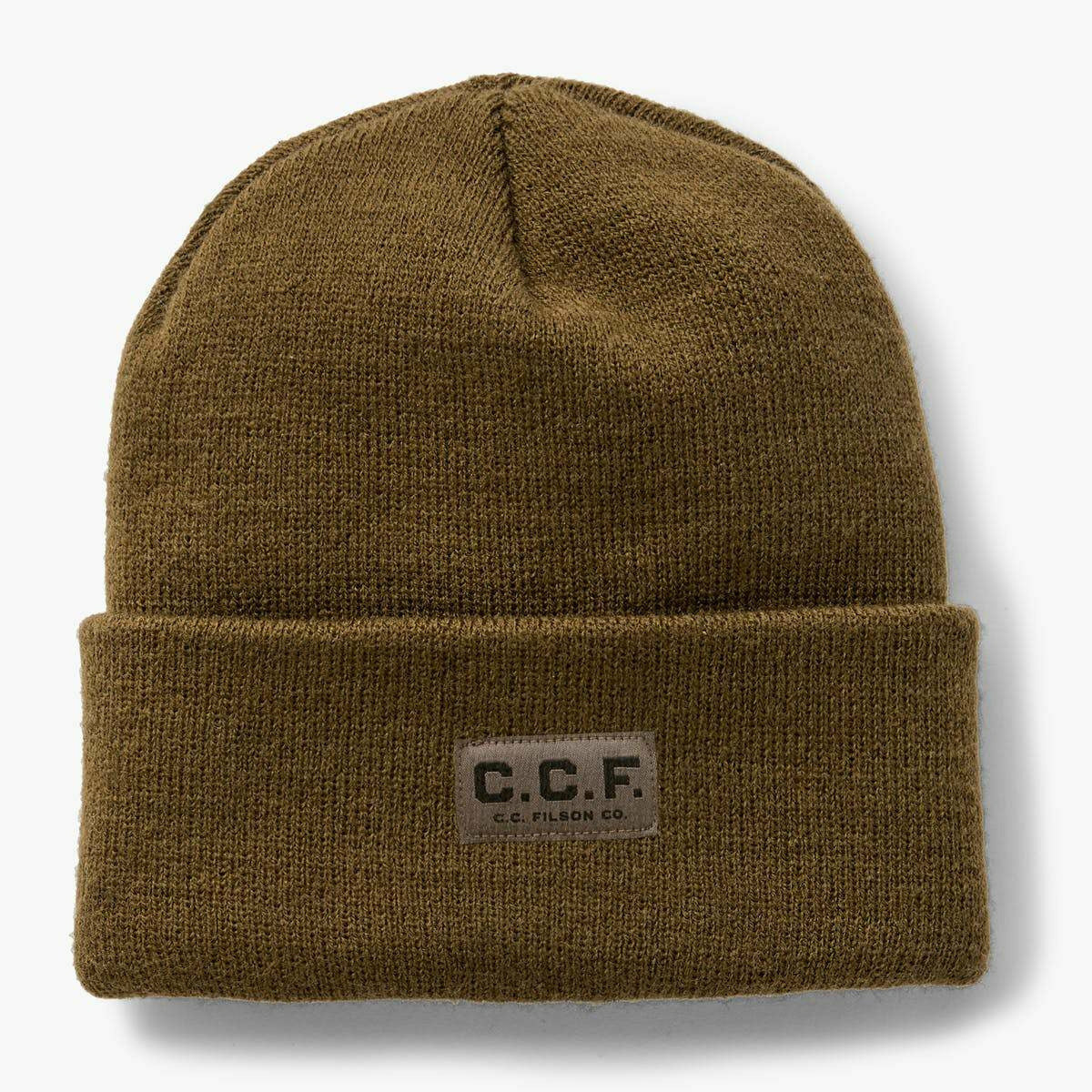 CCF Acrylic Watch Cap Beanie Olive