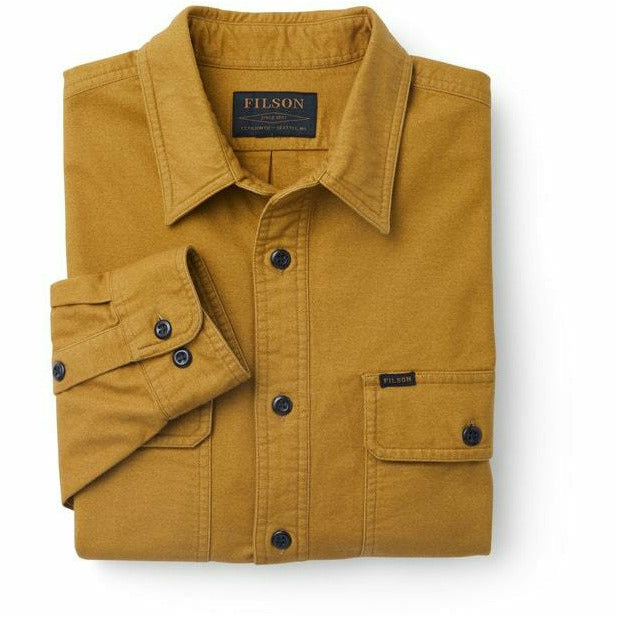 Field Flannel Shirt Mustard