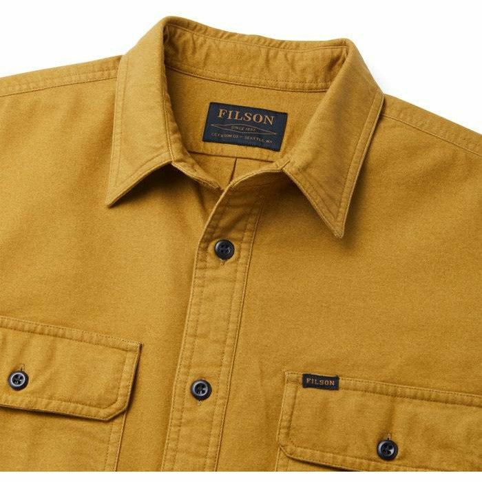 Field Flannel Shirt Mustard