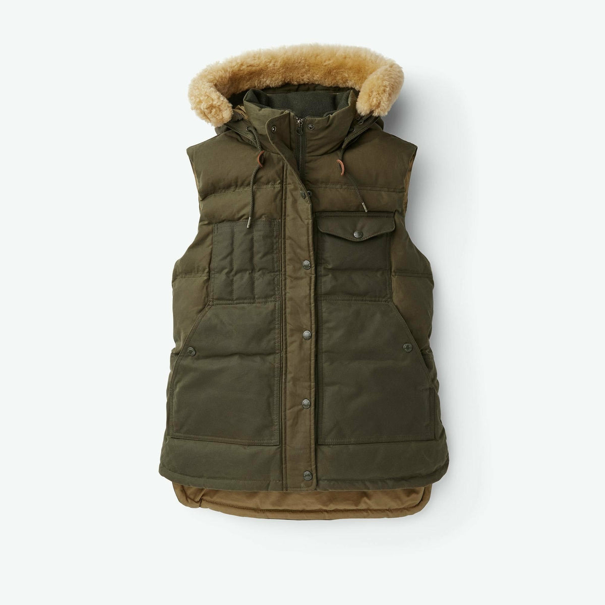 Womens Down Cruiser Vest Olive