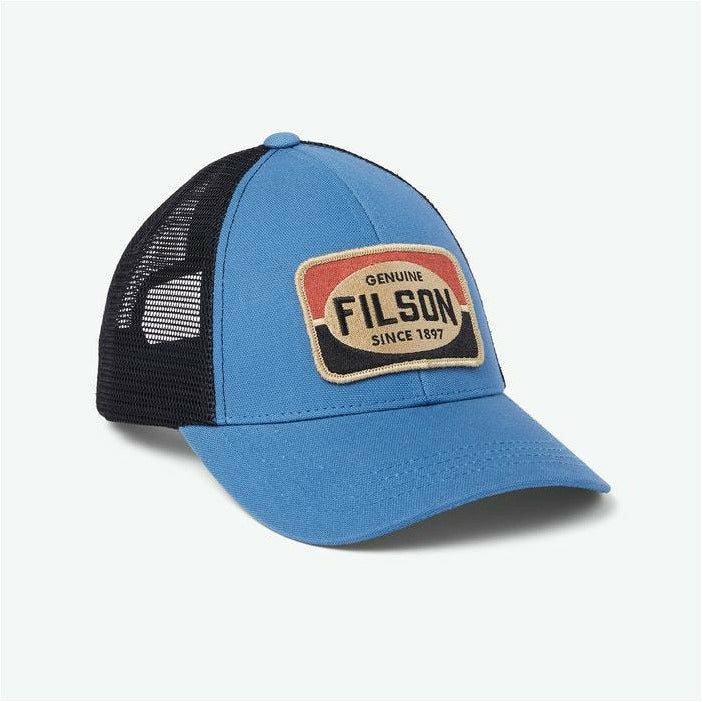 Mesh Logger Cap Blue