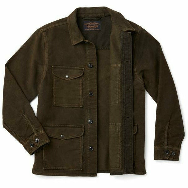 Moleskin Work Coat Siberian Brown Huntway