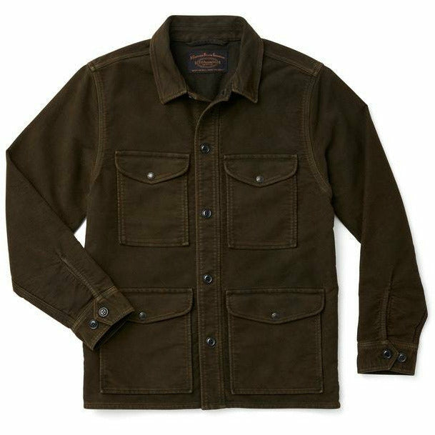 Moleskin Work Coat Siberian Brown