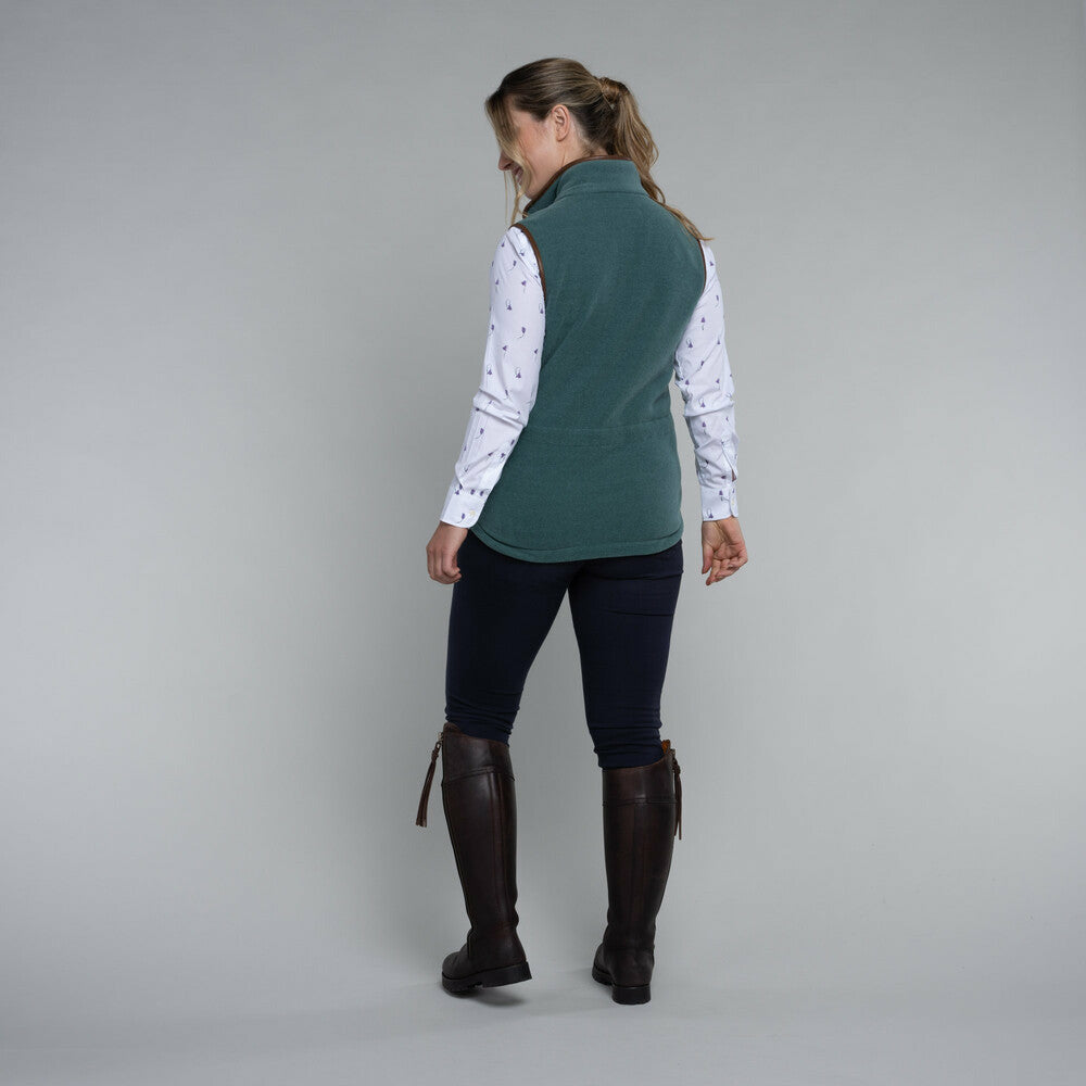Lyndon II Fleece Gillet W Duck Egg