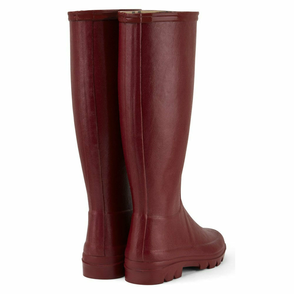Iris Jersey Lined Boot Rouge