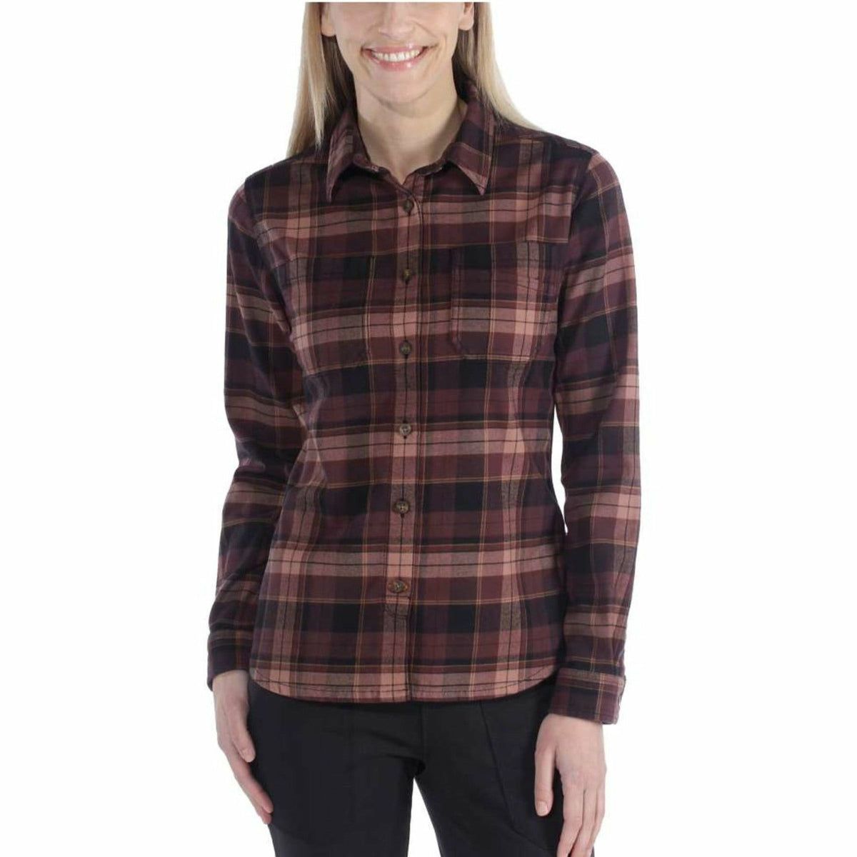 W Hamilton Flannel Shirt Port