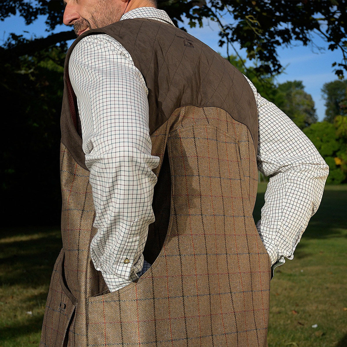 Milton Skytteväst Tweed